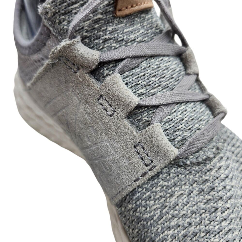 New Balance Fresh Foam Cruz V1 Reissue Womens 8 Athletic Shoes Gray Knit Running - Picture 5 of 10